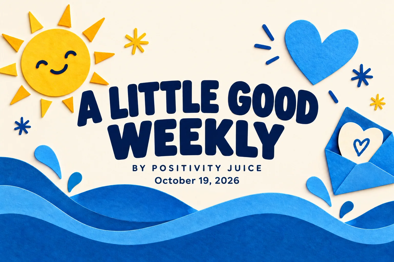 A Little Good Weekly October 19, 2026